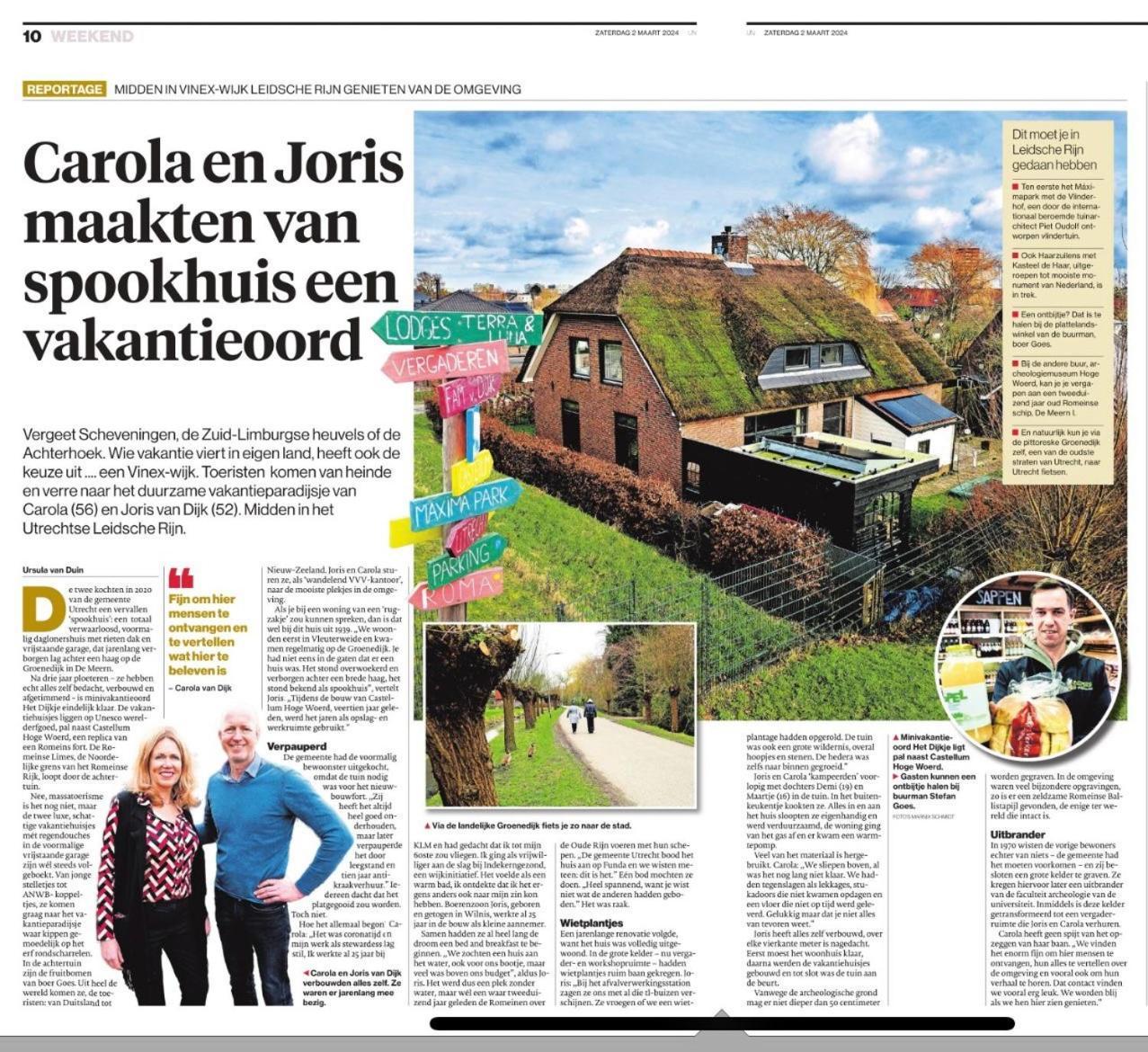 Apartmán Het Dijkje Utrecht Exteriér fotografie